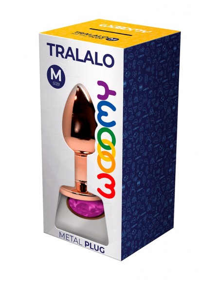 Joya tapón Tralalo rosa M - Wooomy