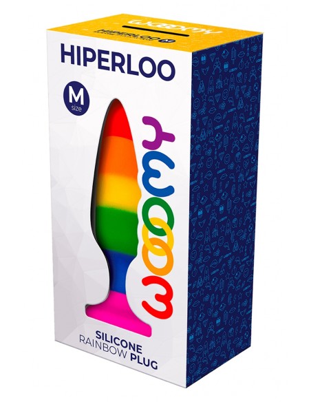 Tapón arcoiris Hiperloo M - Wooomy