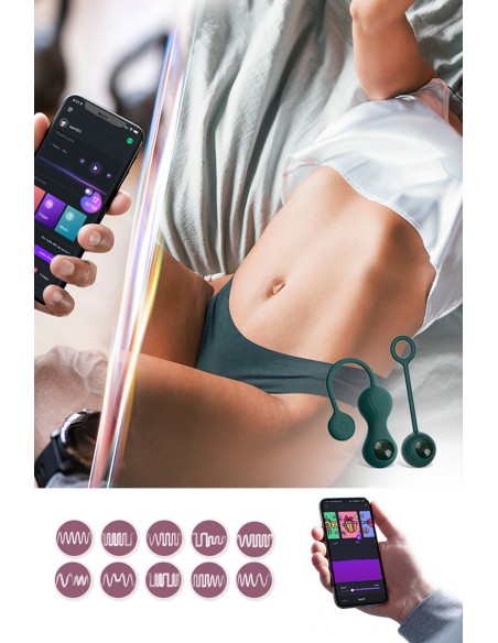 Bolas vibratorias de Kegel conectadas - Magic Motion
