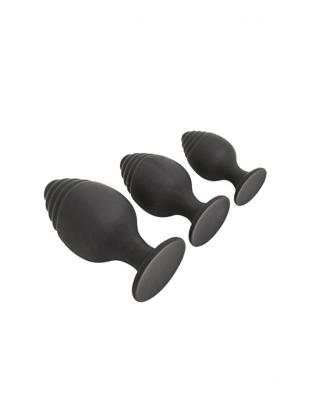 Schachtel mit 3 Analplugs Les ravissants - Jacquie et Michel