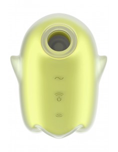 Stimulateur sans contact et vibrant Glowing Ghost yellow - Satisfyer 2