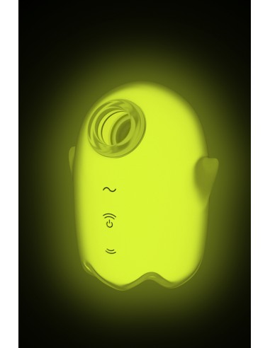 Stimulateur sans contact et vibrant Glowing Ghost yellow - Satisfyer