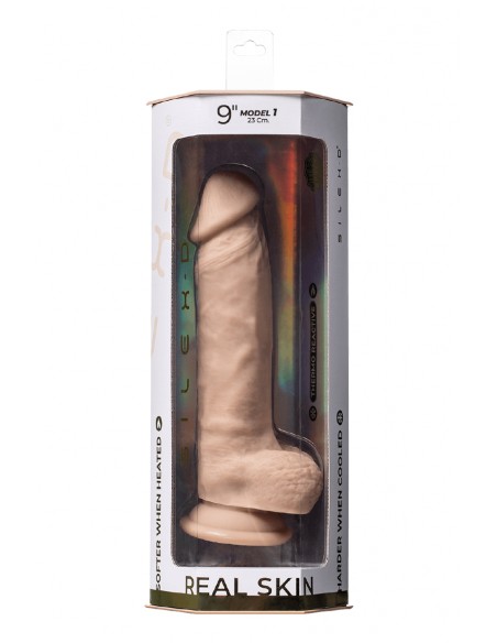 Gode Real Skin Model 1 flesh 23 cm - SilexD