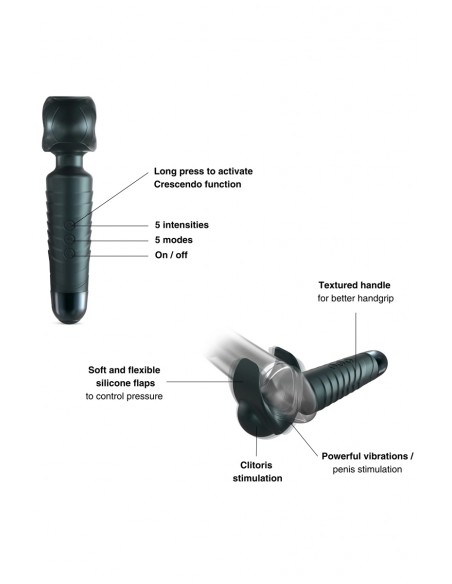 Masturbateur Man Wand Evo Pine Grey - Man Wan