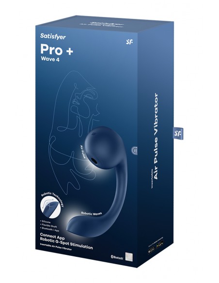 Double stimulateur Pro+ Wave 4 connecté - Satisfyer