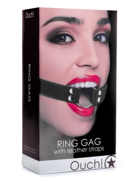Baillon BDSM Ring Gag - Ouch!