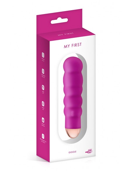 Vibrador recargable Pink Giggle - My First