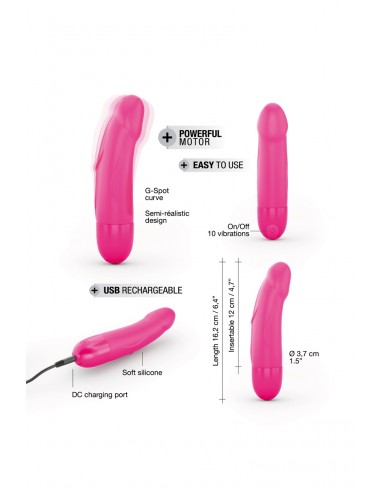 Vibrador recargable Real Vibration...