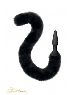 Schwarzer Katzenschwanzplug...