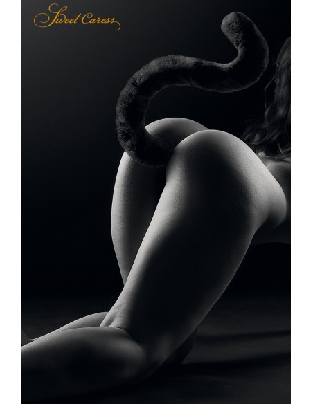 Plug cola de gato negro - Sweet Caress