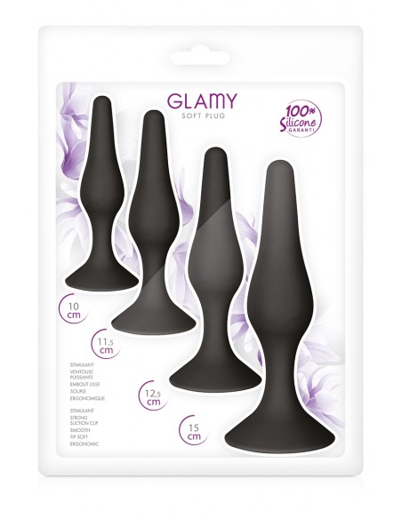 Juego de 4 tapones blandos - Glamy