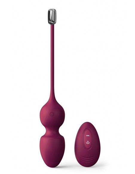 Bolas de amor a control remoto burdeos - Dorcel