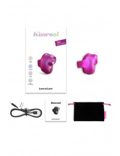Stimulateur clitoridien Kisscool fuchsia - Love to Love 2