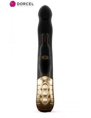 Vibrador recargable Baby Rabbit negro...