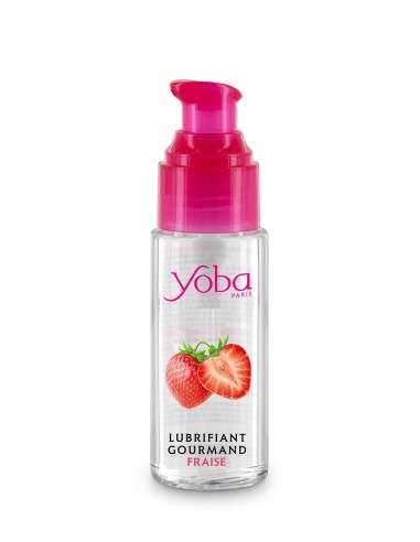 Lubricante con aroma a fresa 50ml - Yoba