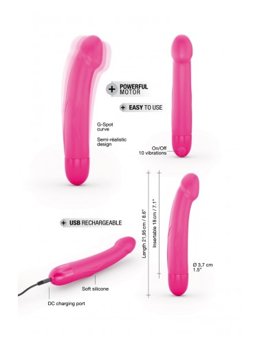 Vibrador recargable Real Vibration...