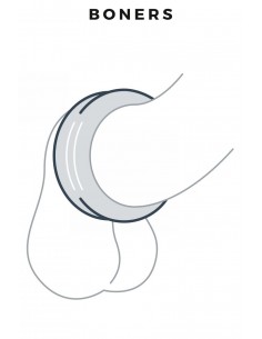 Cockring Ribbed - Boners 2