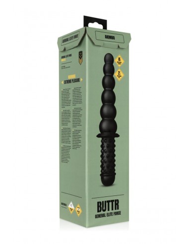 Double dildo anal Akimbo 35 x 5,3 cm - Buttr