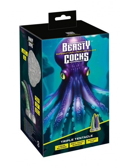 Gode Triple Tentacle - Beasty Cocks 