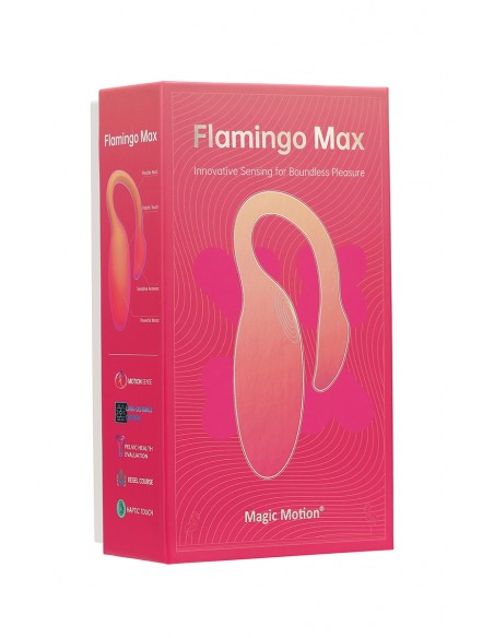 Oeuf vibrant connecté Flamingo Max orange - Magic Motion
