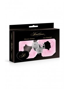 Menottes de poignets rose - Sweet Caress 2