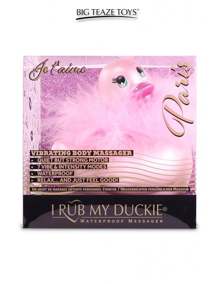Duckie Paris vibrierende Mini-Ente – rosa