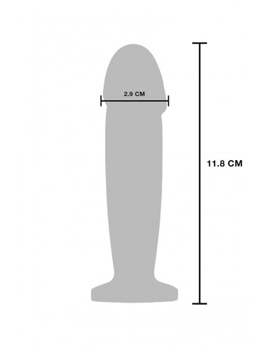 Plug vibrant en métal The Intruder