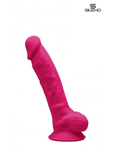 Dildo doble densidad rosa 17,5 cm -...