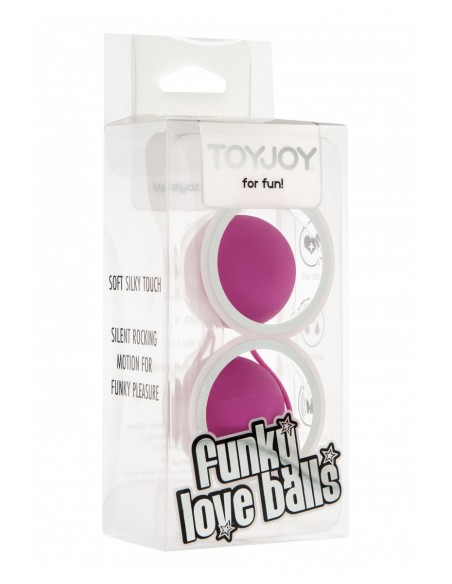 Funky Love Balls - fucsia