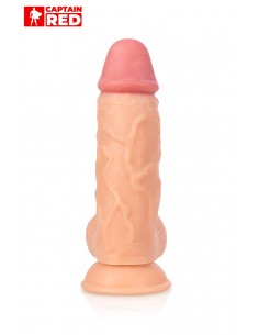 Gode XXL The Strong 26 x 6,5 cm - Captain Red 2