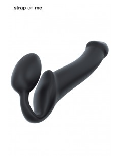 L schwarzer Umschnalldildo 2