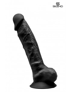 Schwarzer Doppeldildo 23 cm...