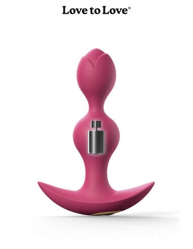 Twinny Bud plug anal vibrador ciruela