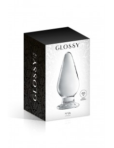 Plug anal de vidrio Glossy... 2