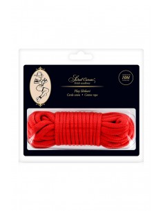 Corde de bondage rouge 10m... 2