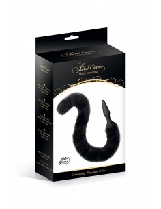Plug noir queue de chat - Sweet Caress 2