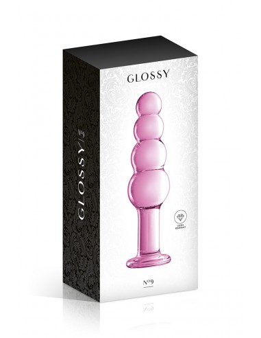 Glasstopfen Glossy Toys Nr. 9 Pink