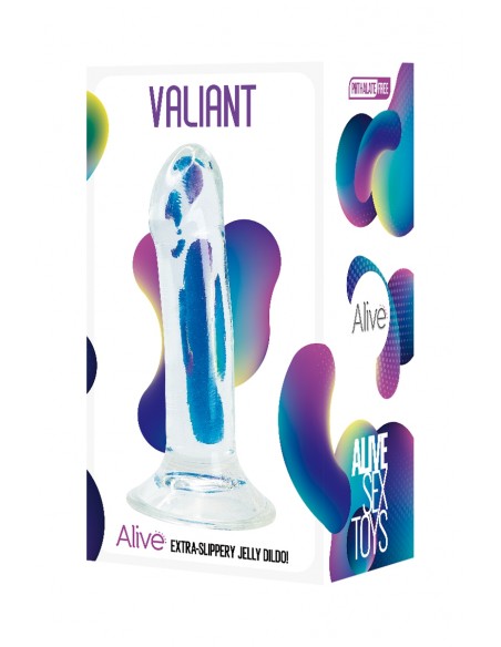 Jelly Valiant-Dildo – lebendig