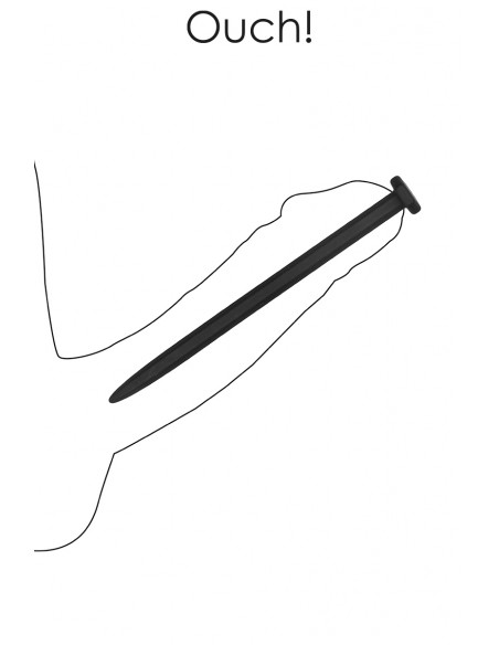 Set de 3 plugs urétraux Grands clous - Ouch!