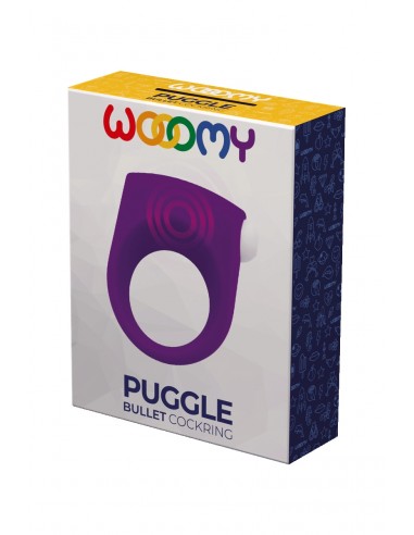Anneau de pénis vibrant Puggle - Wooomy