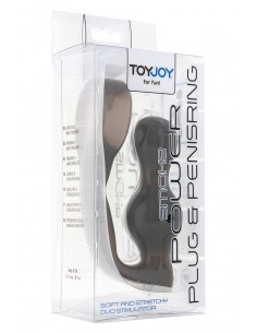 Stimulateur de prostate et cockring gris 2