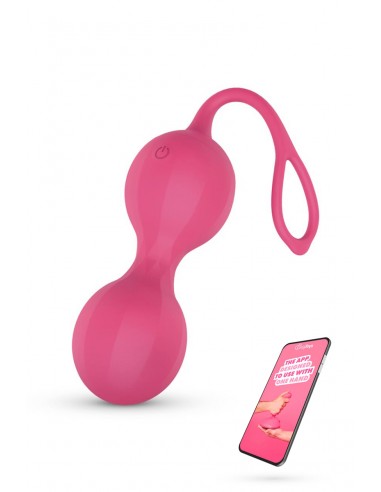 Boules de Kegel vibrantes connectées Stella - EasyConnect