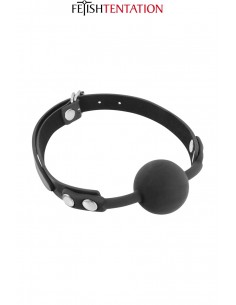Baillon boule noir - Fetish...