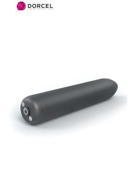 Mini vibrador Rocket Bullet negro - Dorcel