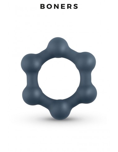 Cockring Hexagonal avec billes en...