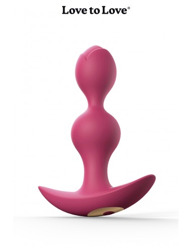 Twinny Bud Pflaumen-Vibrations-Analplug