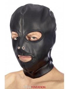 Cagoule BDSM 3 ouvertures... 2