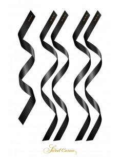 5 liens satin noir - Sweet...