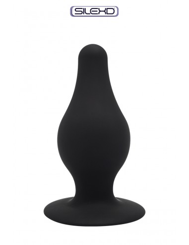 Plug anal The Original Model 2 noir 10,2 cm - SilexD