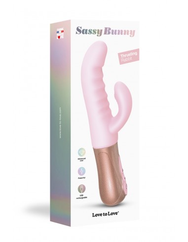Vibrator Rabbit Sassy Bunny rosa -...